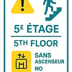 Sacre-coeur - Rue Chappe アパート