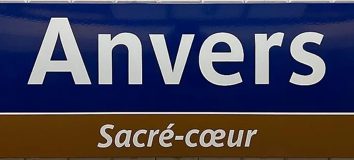 Sacre-coeur - Rue Chappe Parijs